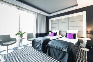 Отель Piano Hotel & Restaurant Ополе Представительский двухместный номер с 1 кроватью или 2 отдельными кроватями и видом на реку-19
